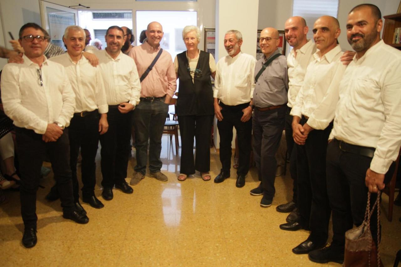 
	Giovanna Marini in occasione di un evento dall'Acrase "Maria Lai" di Roma

