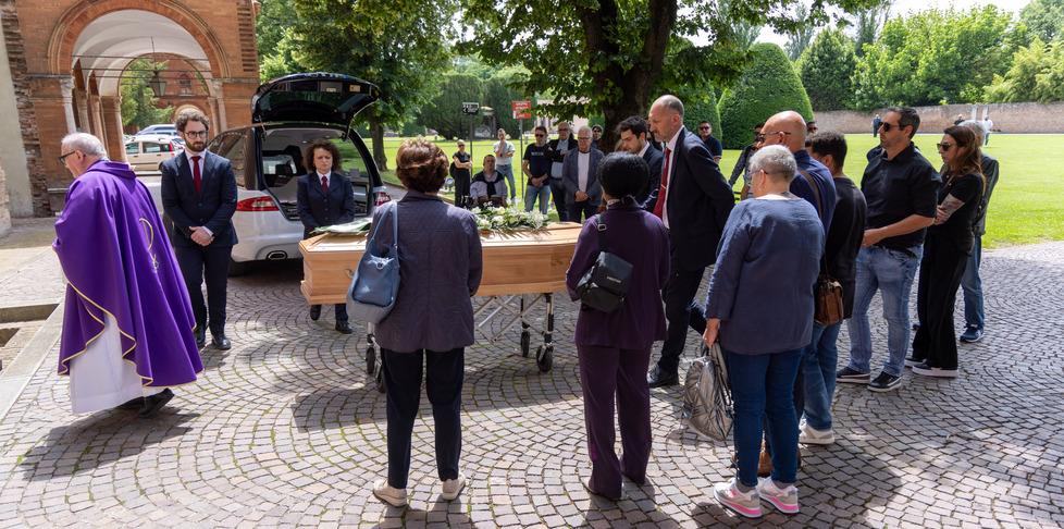 Ferrara, amici e parenti per l’ultimo saluto a Patrick Tabellario