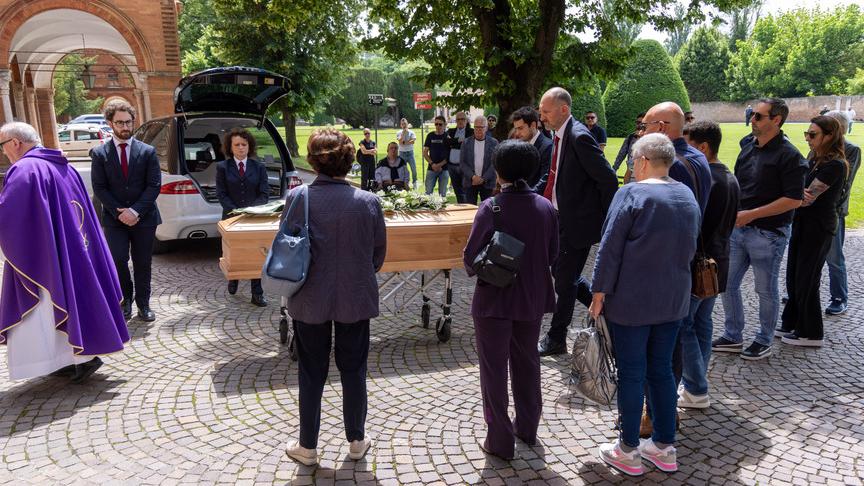 Ferrara, amici e parenti per l’ultimo saluto a Patrick Tabellario