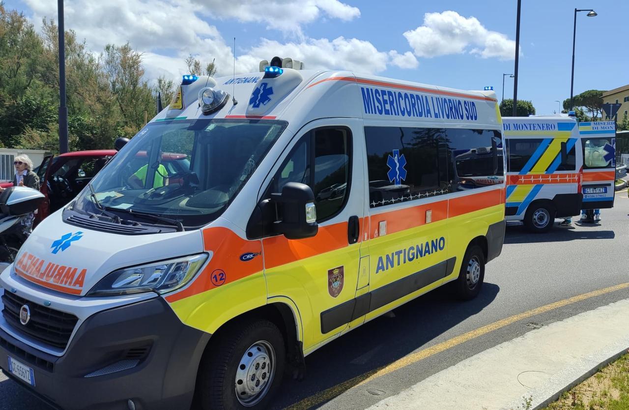 
	L'intervento delle ambulanze&nbsp;

