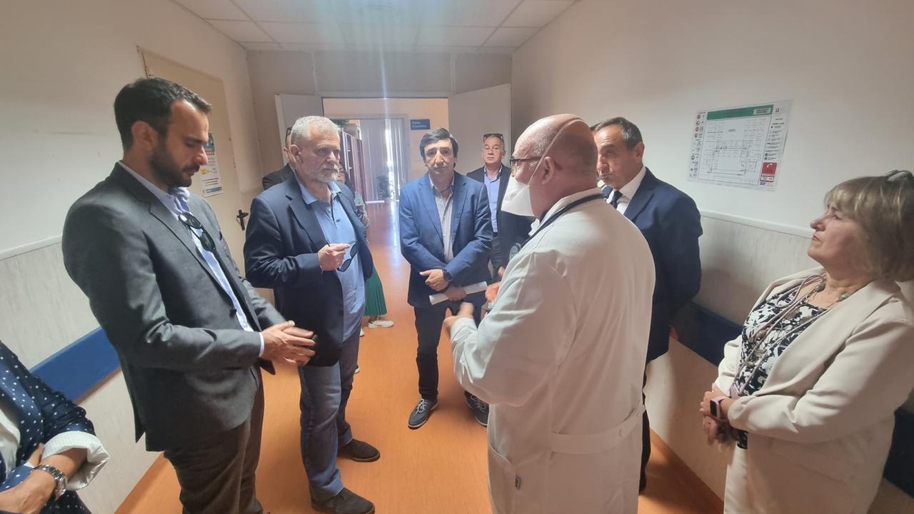 
	La visita all'ospedale San Martino dell'assessore Armando Bartolazzi

