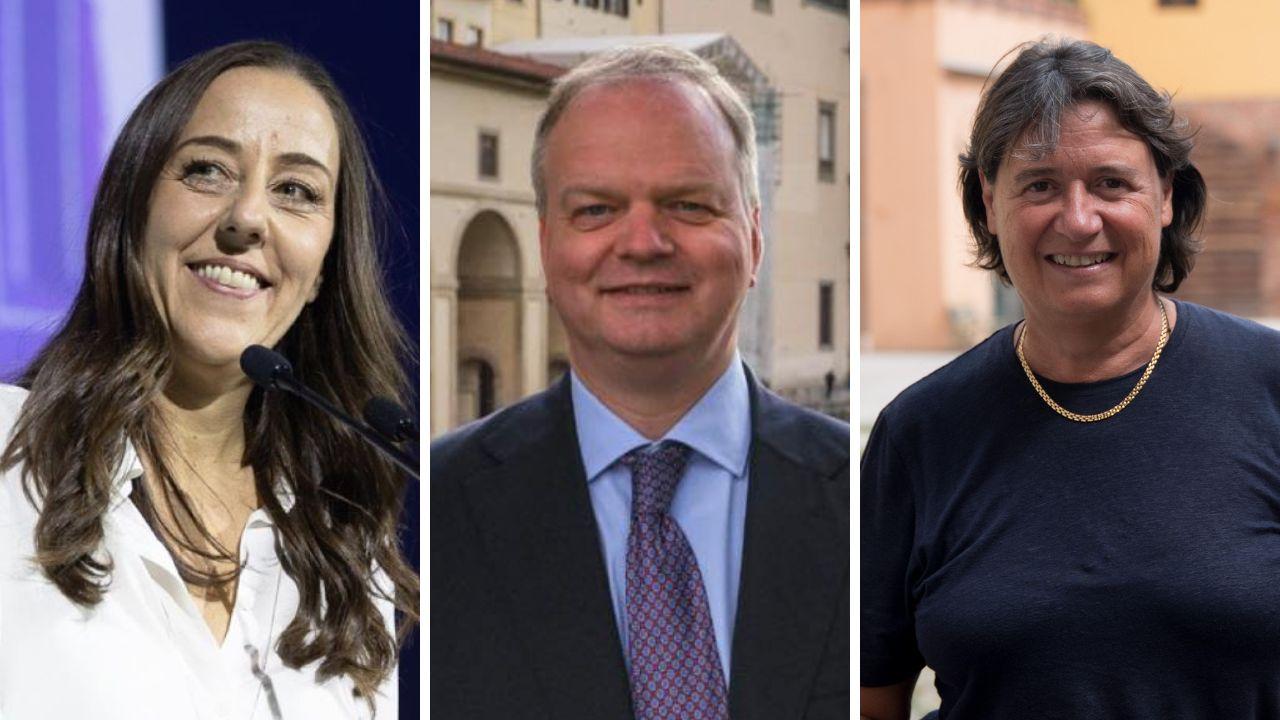 
	Sara Funaro,&nbsp;Eike Schmidt e Stefania Saccardi

