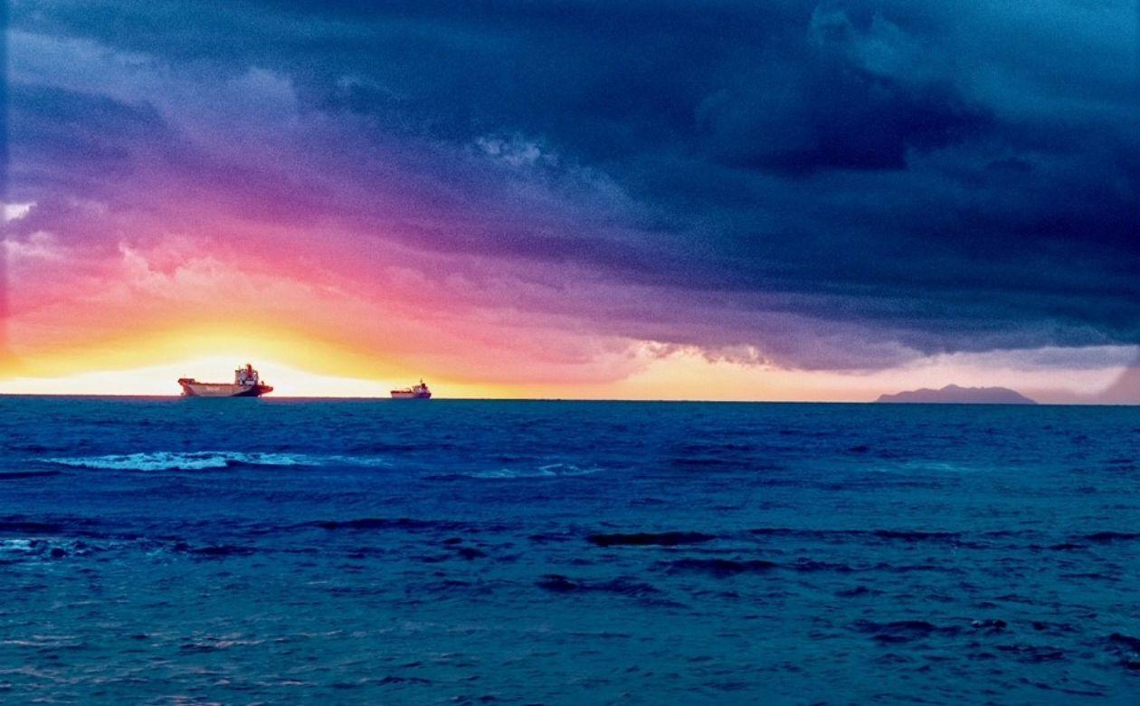 Paolo Belloni e il suo tramonto dai Tre Ponti di Livorno: buon venerdì