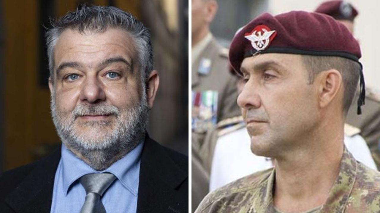 
	A sinistra il direttore Cristiano Marcacci e a destra il generale Roberto Vannacci&nbsp;


