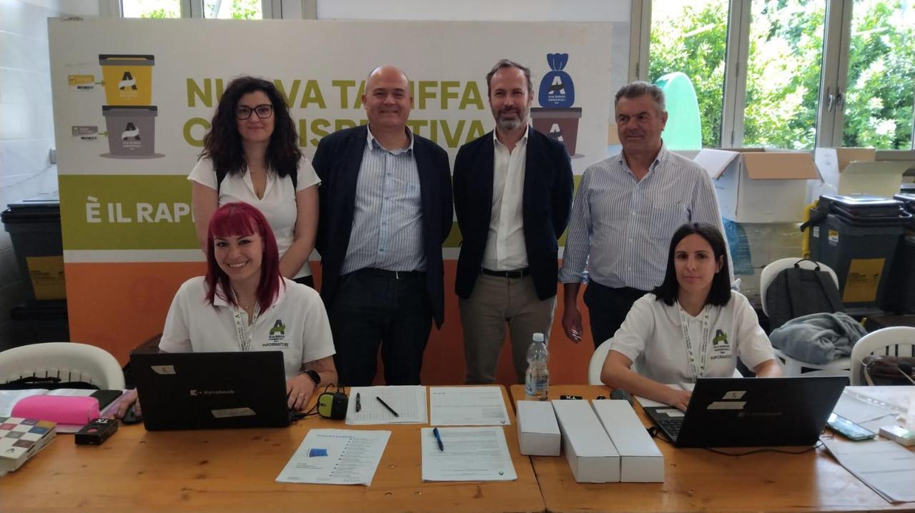 Al punto di consegna la presentazione del nuovo sistema