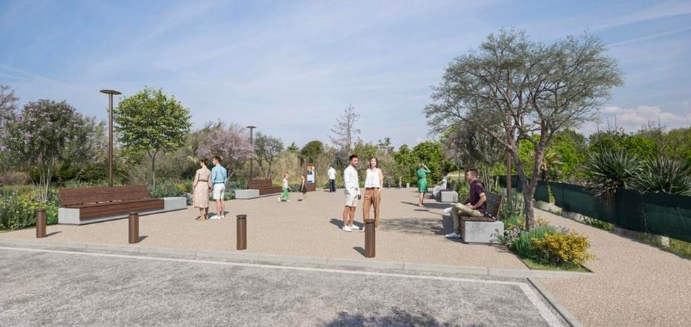 Simulazione al computer del rifacimento della Marina di Torre del Lago