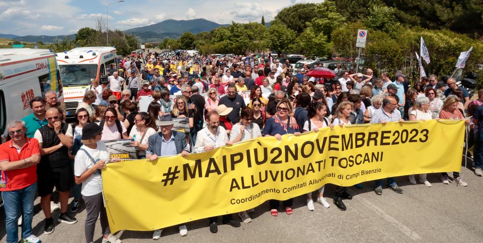 
	Un'immagine del corteo

