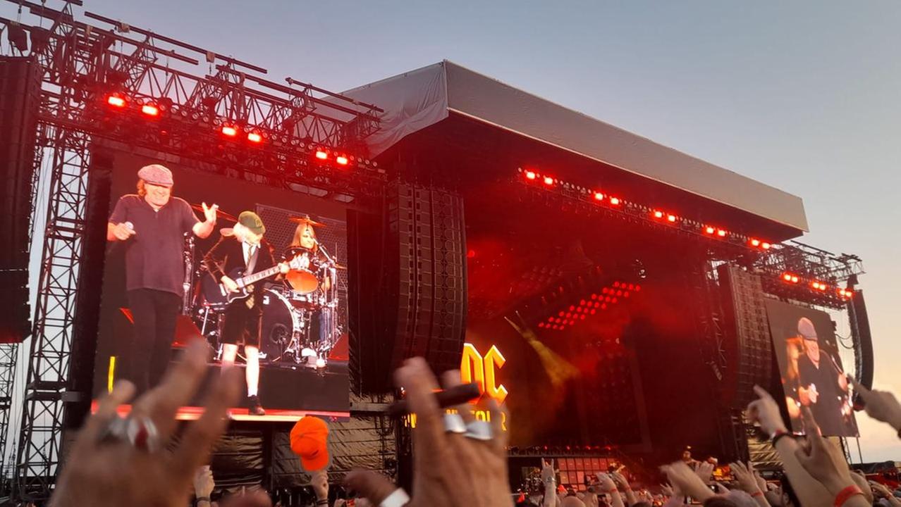 Ac/Dc, rock ed emozioni per 105mila fan