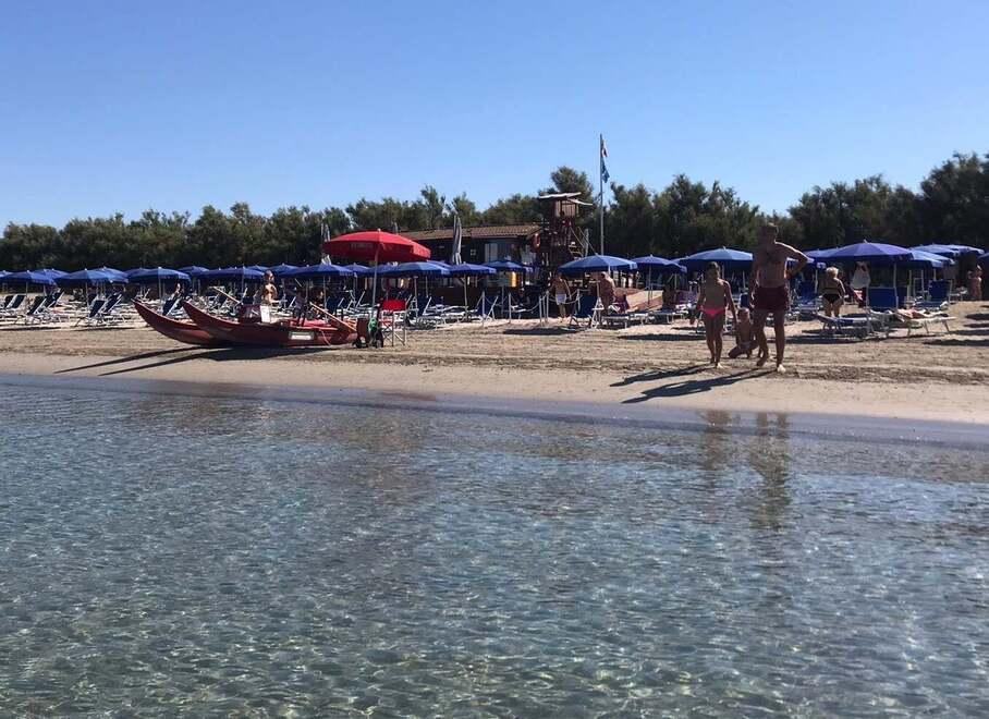 Il Punto Azzurro di Vada attualmente gestito dalla Pro Loco (foto d’archivio)