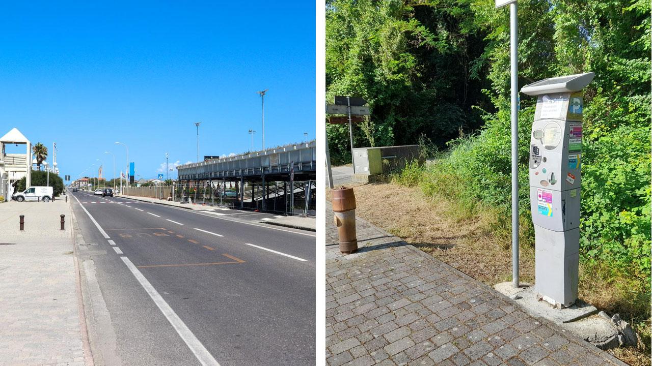
	Il parcheggio sopraelevato e parcometro a&nbsp;Marina

