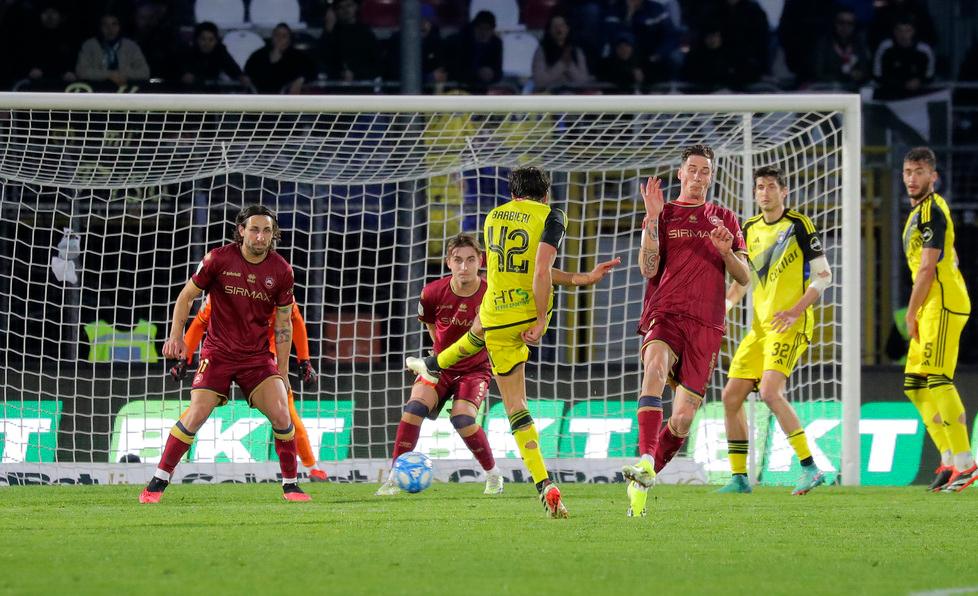 Il gol di Barbieri al Cittadella