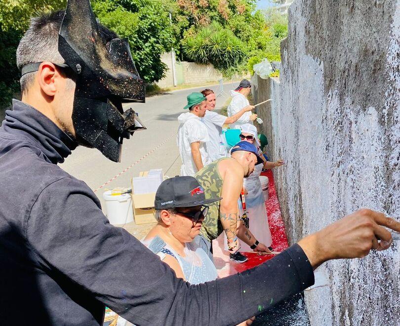 Palau, alla scoperta della street art assieme a Manu Invisible 