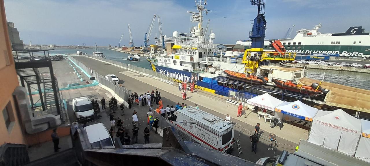 
	"Humanity 1" a Livorno lo scorso agosto

