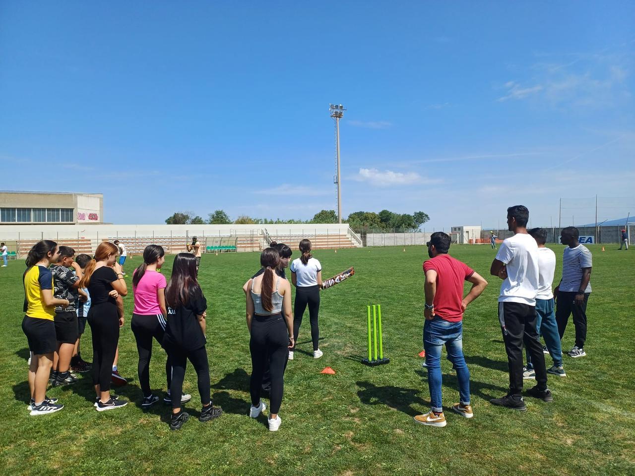 
	Prove di battuta per i novelli giocatori di cricket

