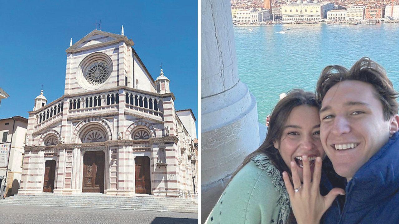 Federico Chiesa e Lucia Bramani si diranno "sì" a Grosseto: ecco cosa li lega alla Maremma