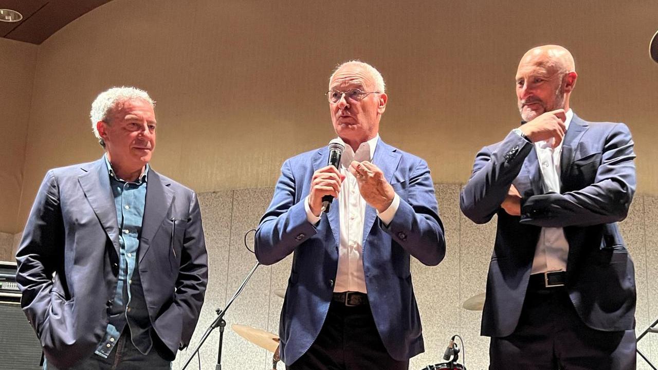 Gianfranco Matteoli, Claudio Ranieri e Gianluca Festa