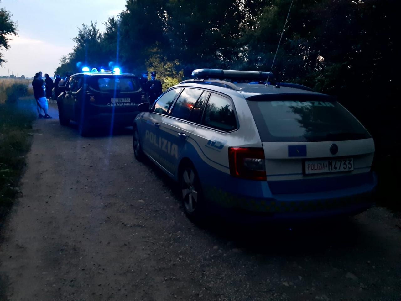 Gualtieri, i carabinieri bloccano un rave party
