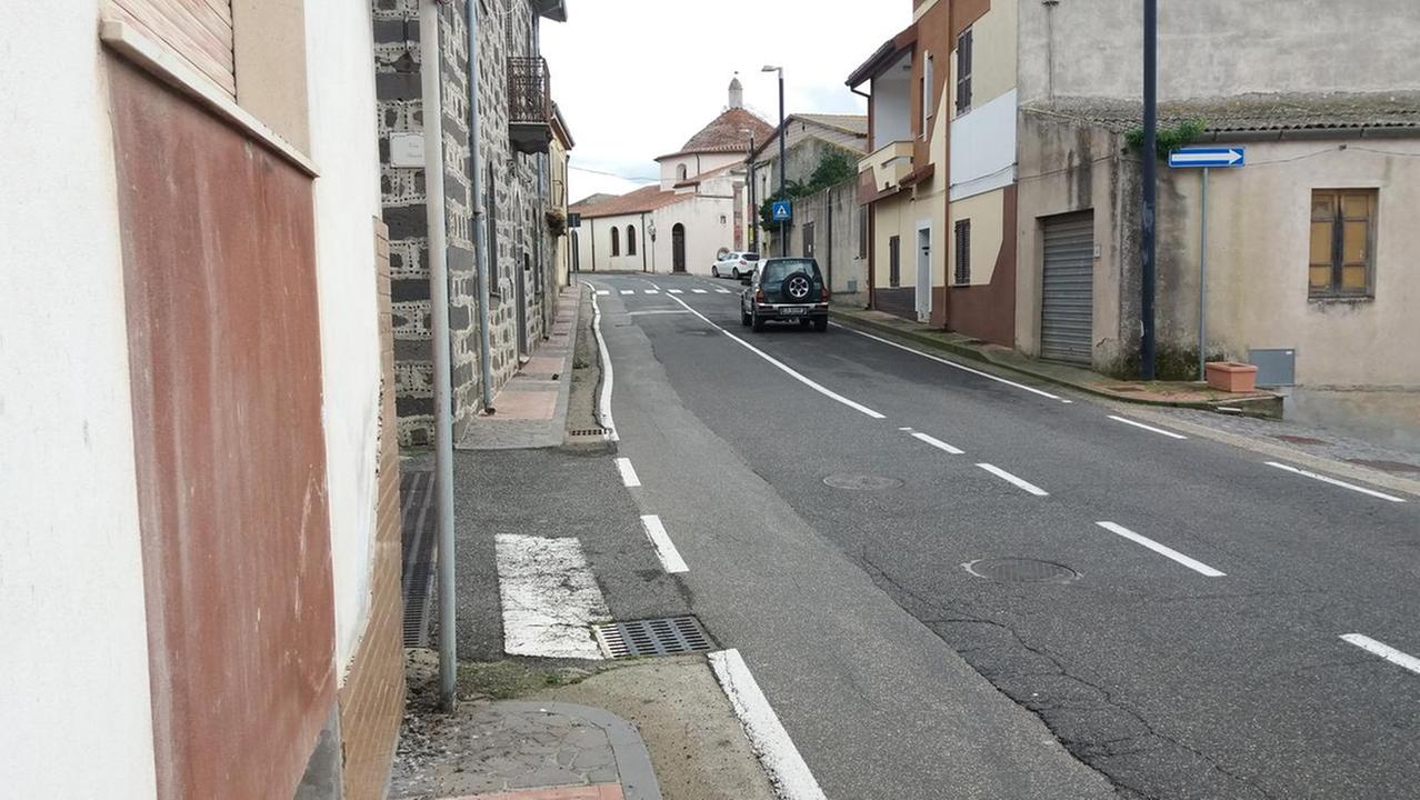Un tratto di Corso Impero, vicino al luogo in cui è avvenuto l'agguato