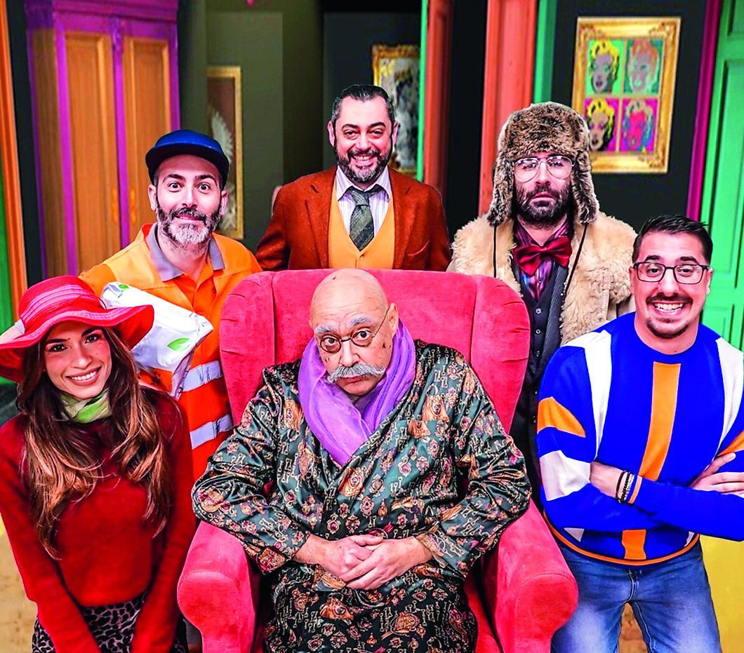 Sassari, al Teatro Verdi Pino e gli Anticorpi con la loro commedia in sassarese “A nonno?”