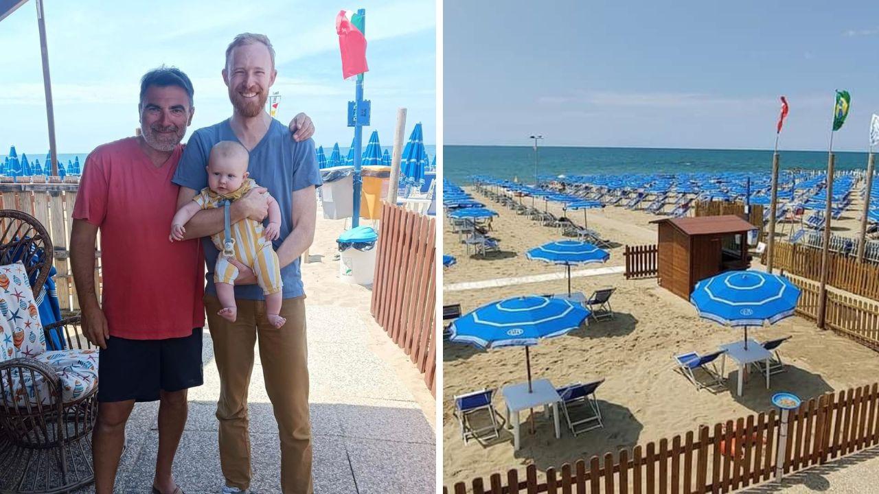 Tirrenia, dopo 24 anni riabbraccia l’uomo che gli ha salvato la vita in mare