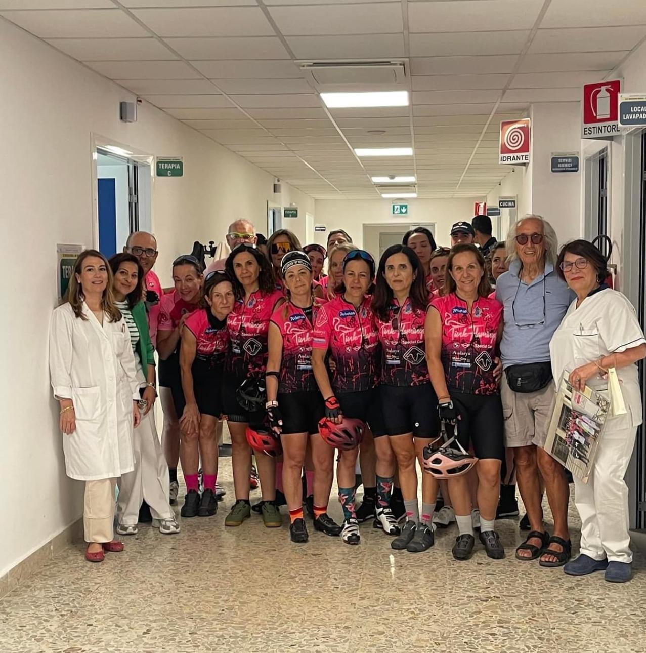 Le Pink Flamingos sono arrivate all’ospedale Santissima Annunziata di Sassari