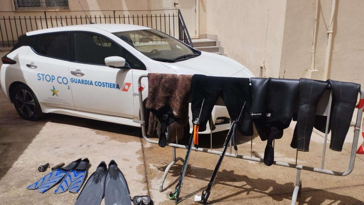 Porto Torres, pesca di frodo all’Asinara: denunciati due pescatori abusivi sassaresi