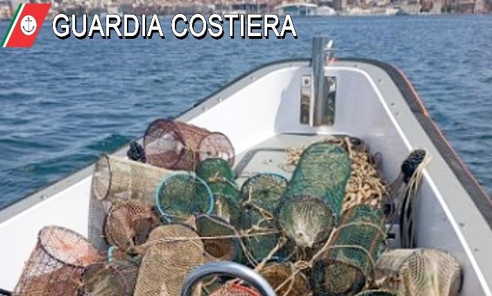 Cagliari, sequestrate 50 nasse da pesca irregolari