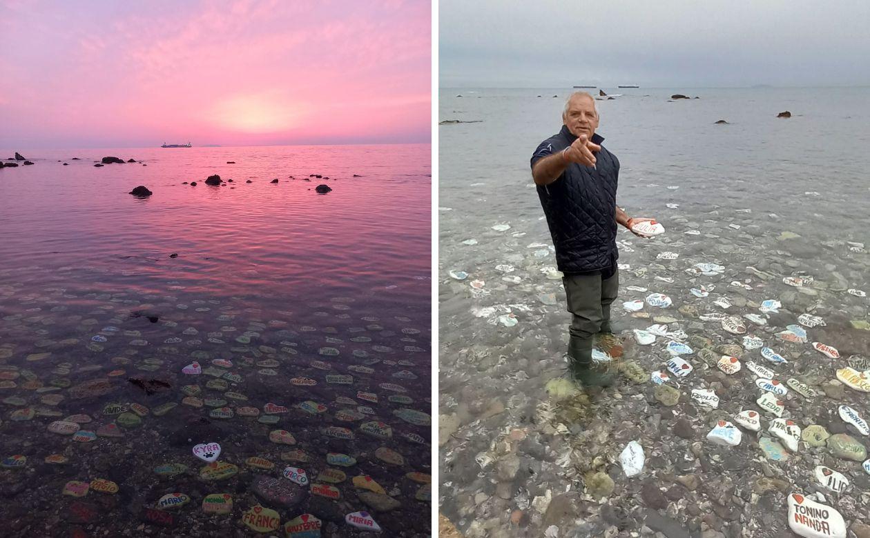 Livorno e il Mare dei Ricordi di Antignano finiscono sulla tv francese: quelle pietre sott’acqua per chi non c’è più