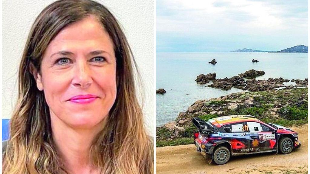 Rally Italia Sardegna: anche la governatrice Alessandra Todde copilota allo shakedown di Ittiri