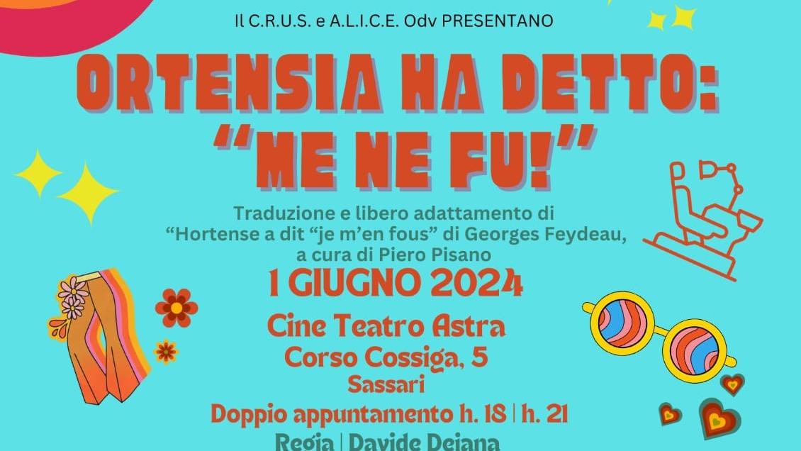 Sassari, uno spettacolo teatrale del Crus per sensibilizzare sull’endometriosi