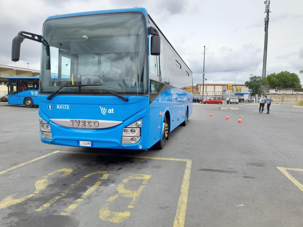 Grosseto, sessantenne colpito dal bus in retromarcia