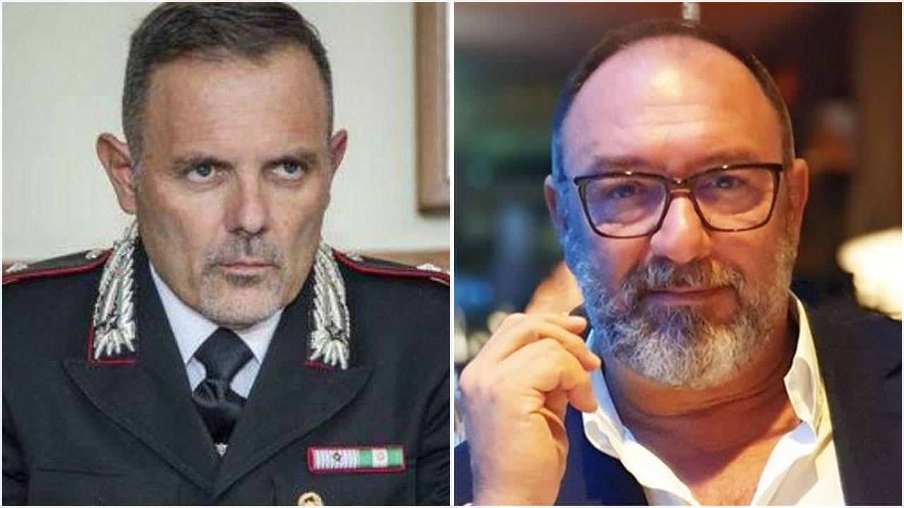 
	Il tenente colonnello Sergio Turini e&nbsp;Riccardo Matteini Bresci

