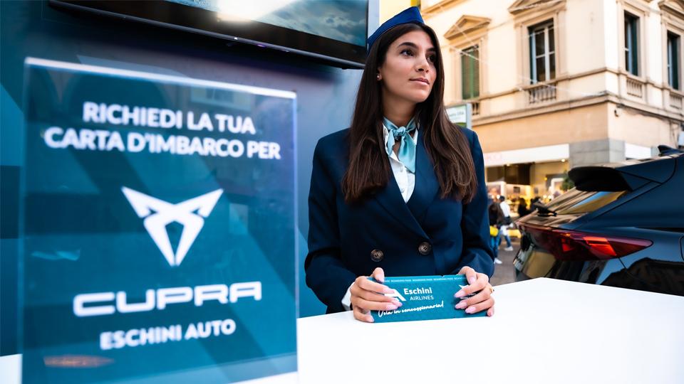 La nuova configurazione del brand pisano Eschini Auto: si vola!