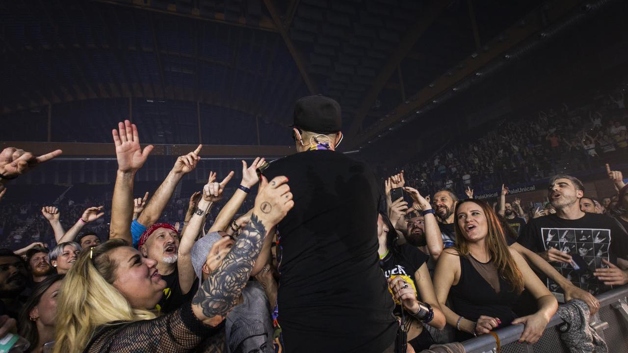 La band dei Subsonica (foto Chiara Mirelli)