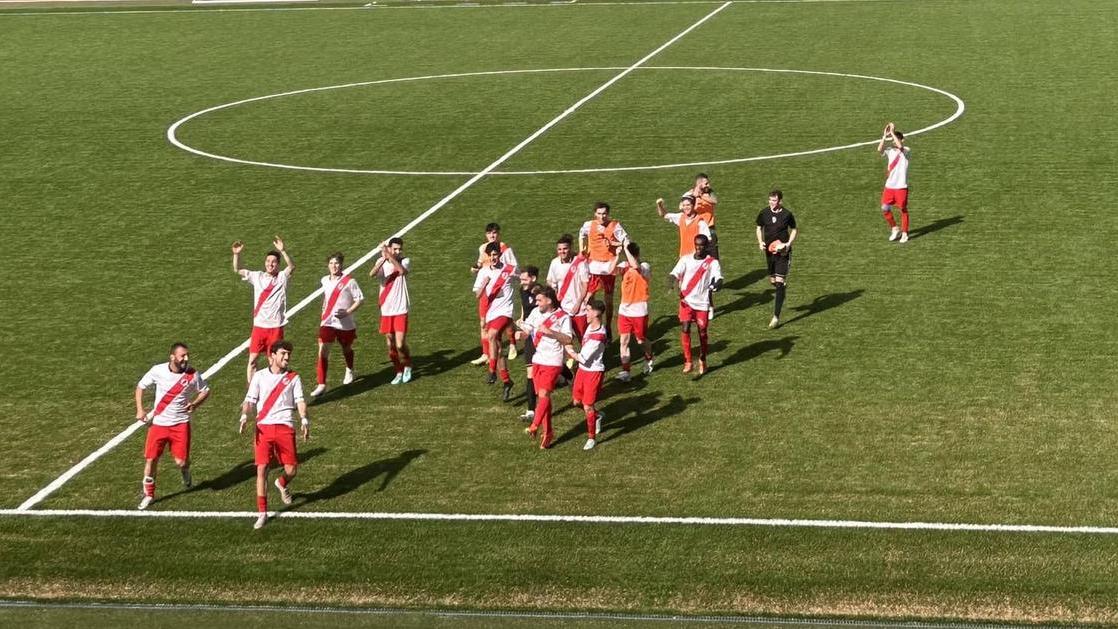 L'esultanza del River Pieve alla fine della regular season (foto da Facebook)