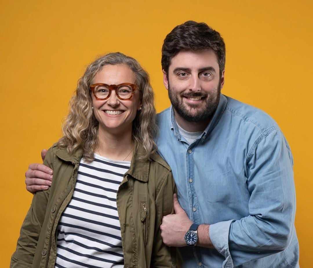 
	Blanca Aznarez con Jonathan Targetti

