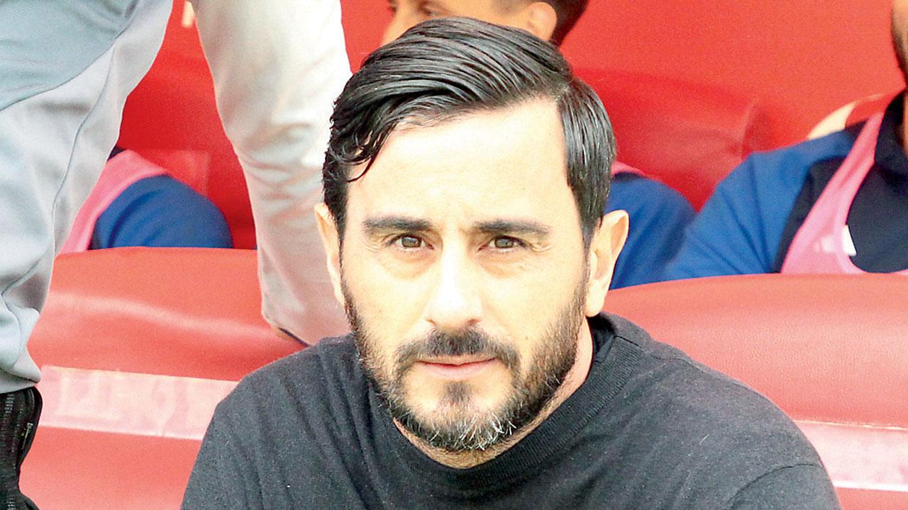 L’allenatore nerazzurro Alberto Aquilani
