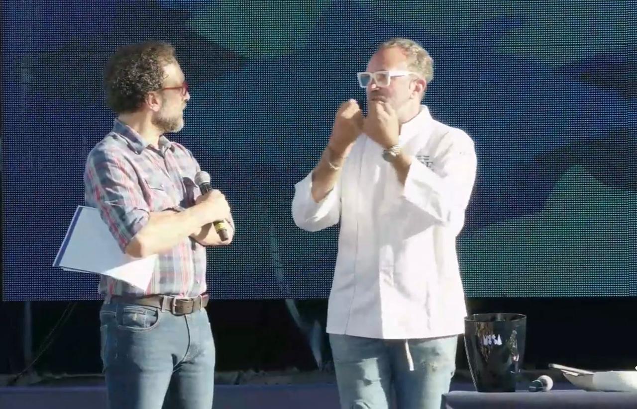 Lo chef Luigi Pomata al Girotonno