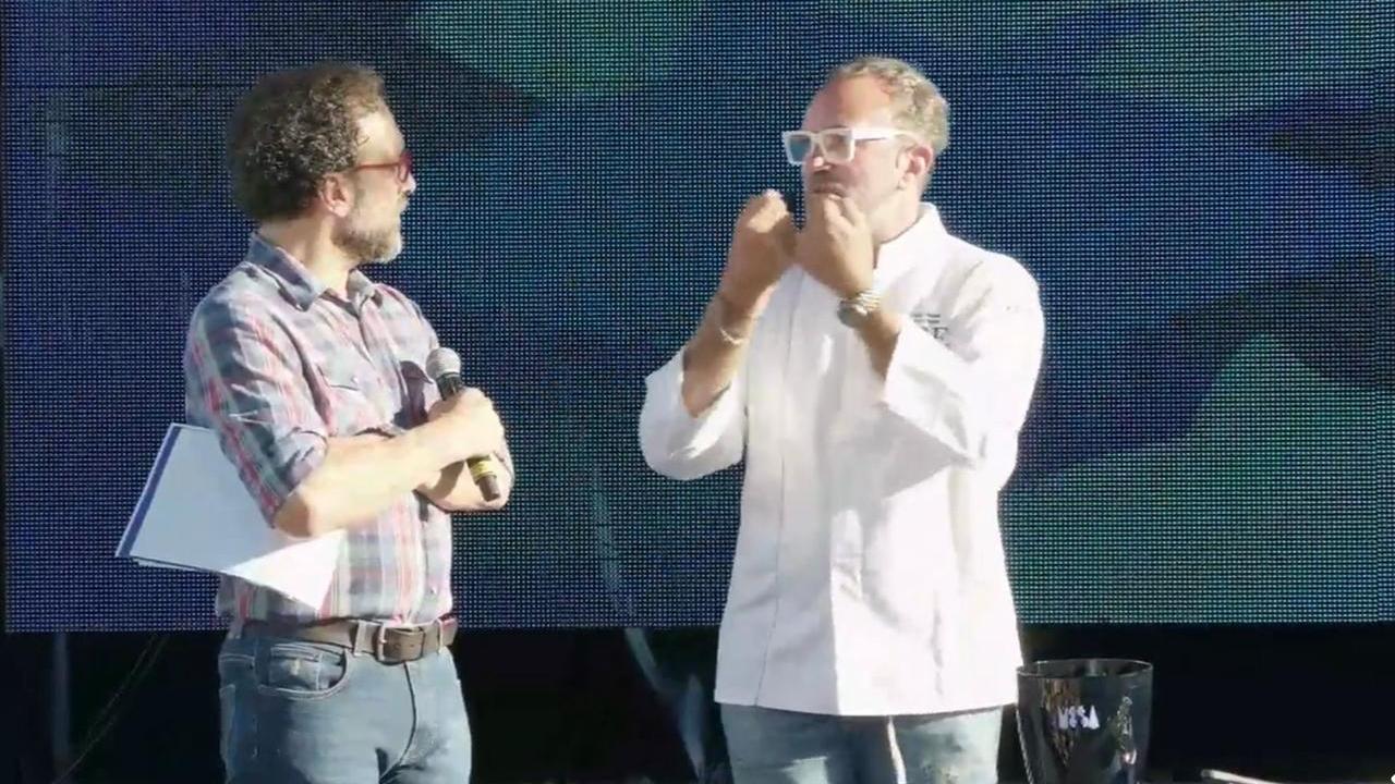 Lo chef Luigi Pomata al Girotonno