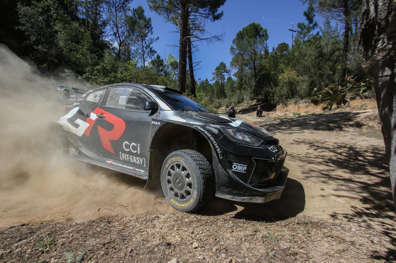 
	La Toyota di Sebastien Ogier, Rally Italia Sardegna

