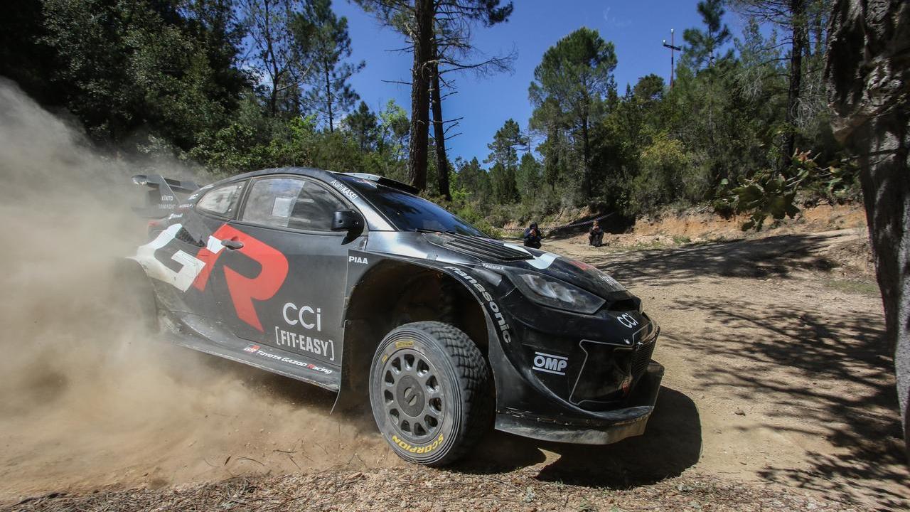 La Toyota di Sebastien Ogier, Rally Italia Sardegna