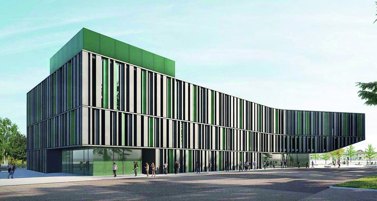 
	Un rendering del futuro teatro comunale &ldquo;Il Ferruccio&rdquo; di Empoli con la facciata caratterizzata dalla &ldquo;curva&rdquo;


