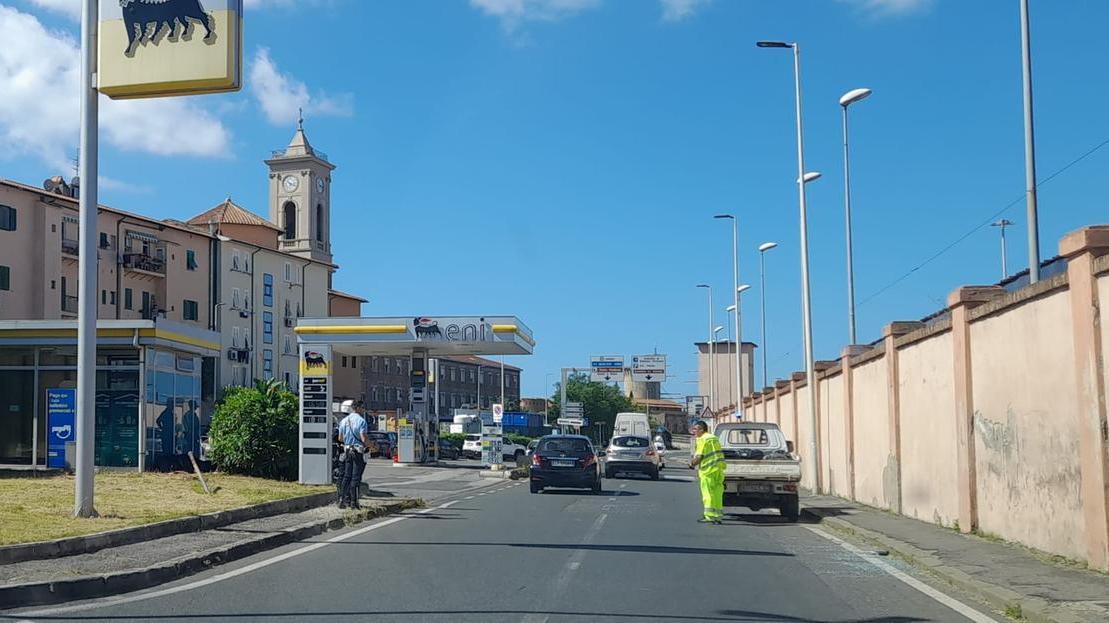 L'incidente in via della Cinta esterna