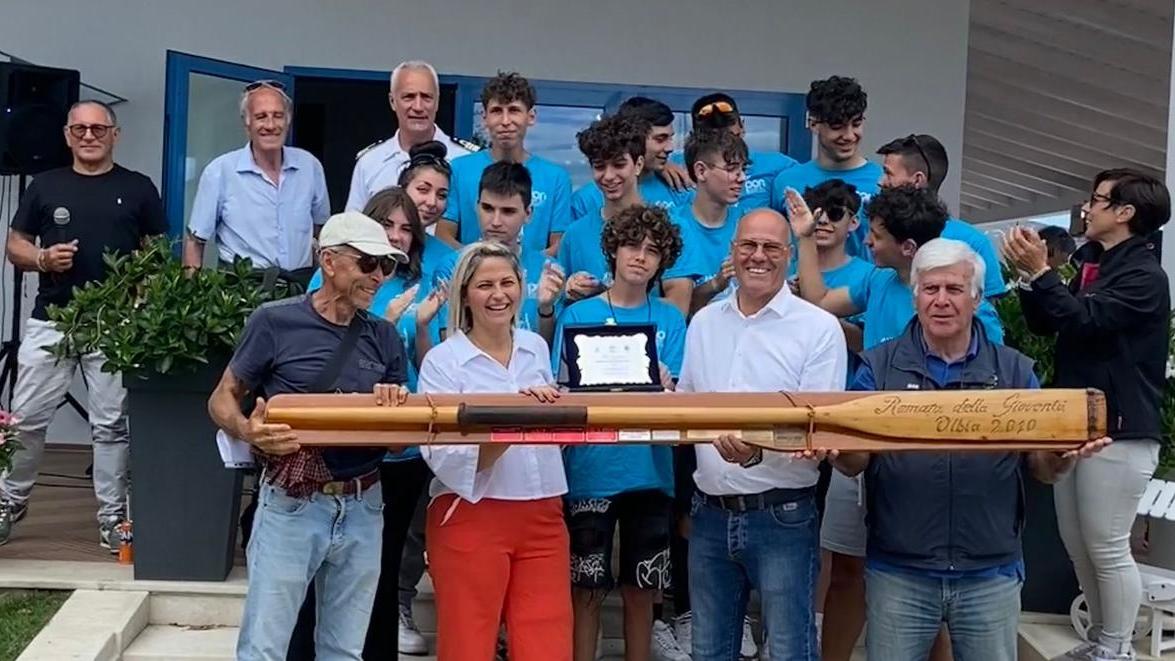 L'equipaggio dell'istituto Ipia di Olbia