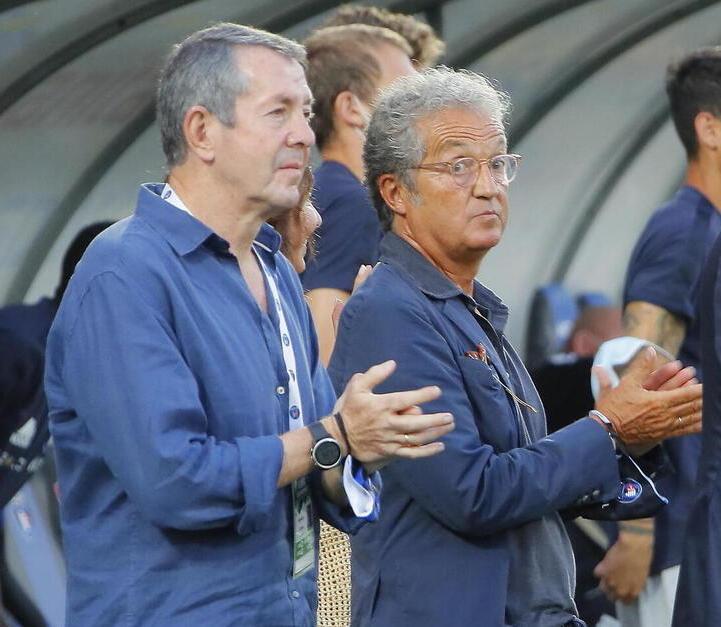 Da sinistra Alexander Knaster e Giuseppe Corrado