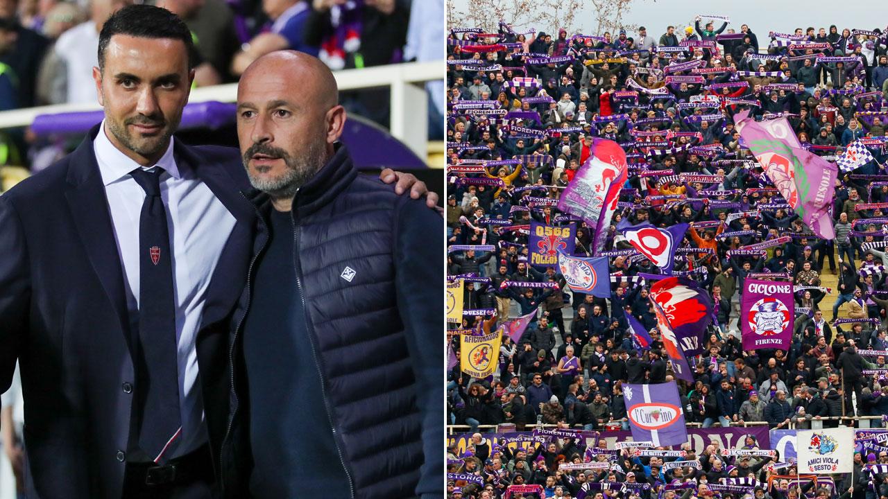 I ct Italiano e Palladino e la curva Fiesole