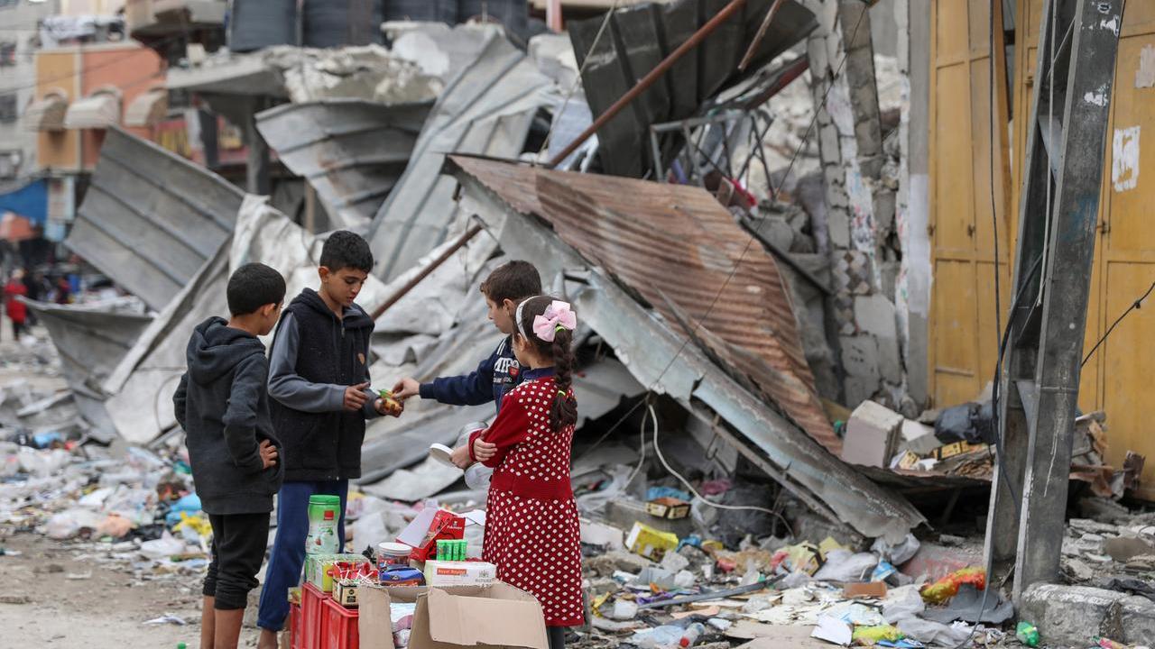 Il campo profughi di Jebaliya, nella striscia di Gaza