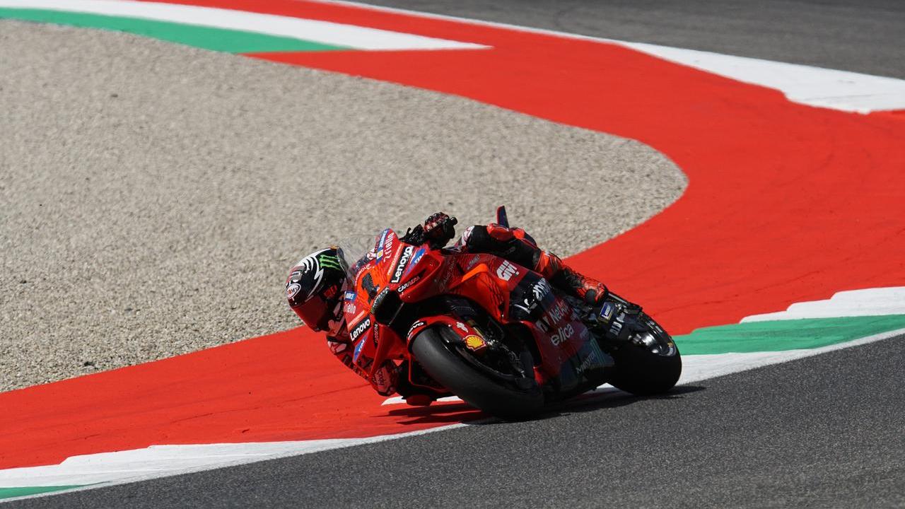 Mugello d’Italia, tripletta Ducati nel Gp: Bagnaia domina, battuti Bastianini e Martin