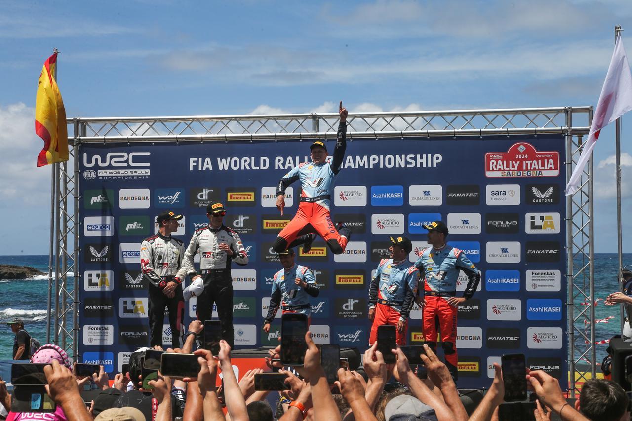 Ott Tanak vince per due decimi il Rally Italia Sardegna