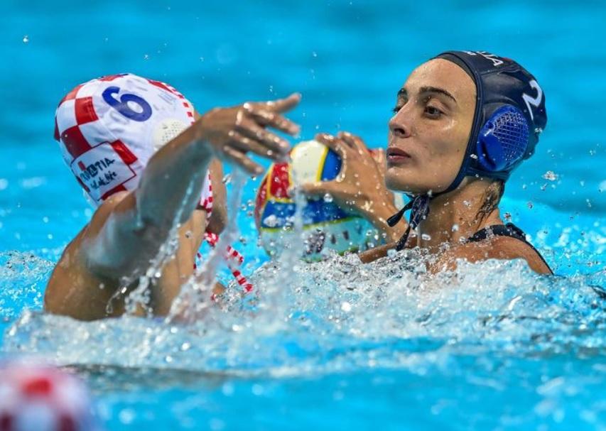 
	Chiara Tabani in vasca con l&rsquo;Italia

